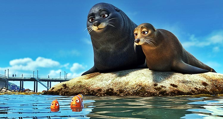 Finding Dory - Sea Lions