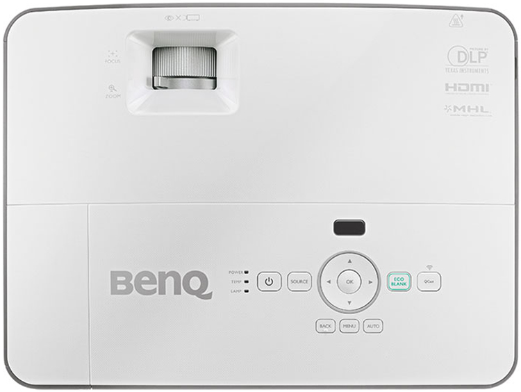 BenQ MU686 DLP Projector Top View