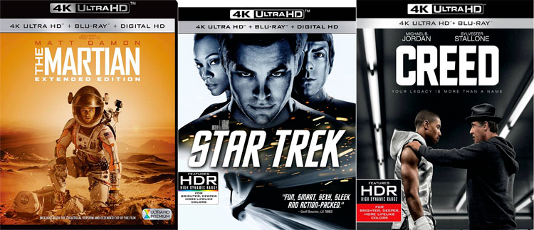 Ultra HD Blu-rays