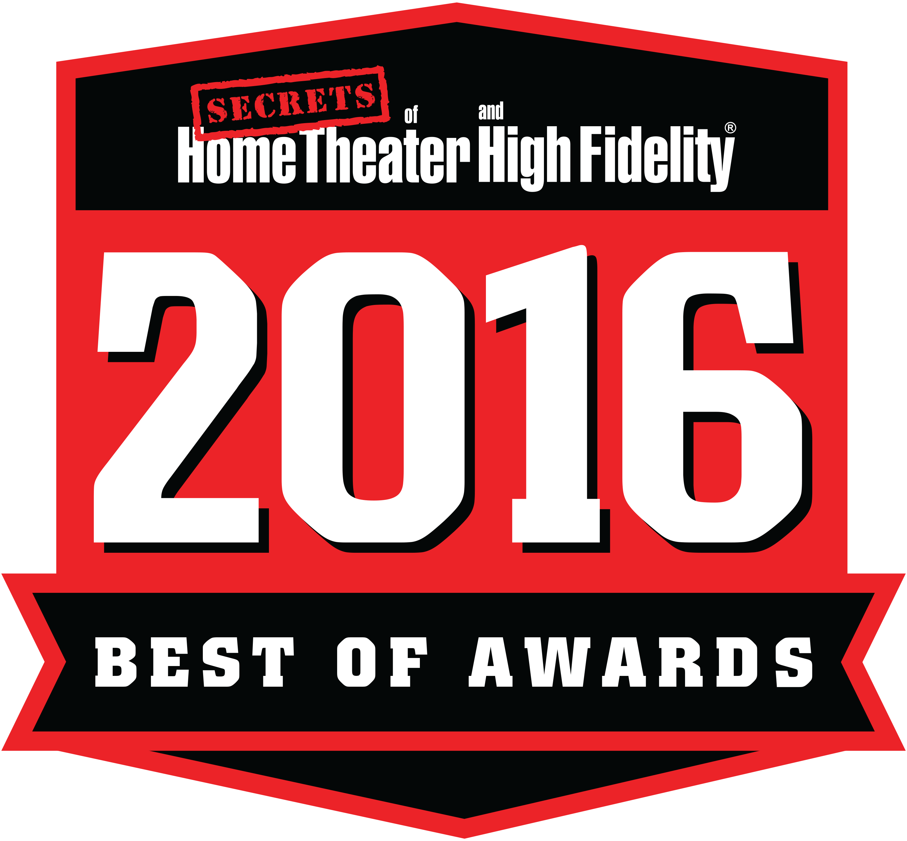 Secrets of Home Theater and High Fidelity - Best Of Awards 2016