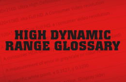 High Dynamic Range Glossary