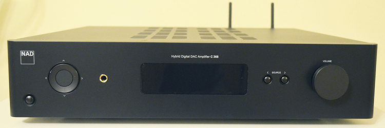 NAD C368 front view
