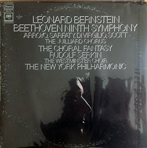 Leonard Bernstein, Beethoven’s Ninth LP