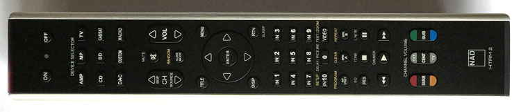 NAD M32 DirectDigital Amplifier Remote