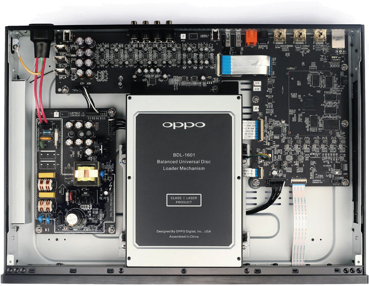 OPPO UDP-203 UltraHD Blu-ray Disc Player Internal Components