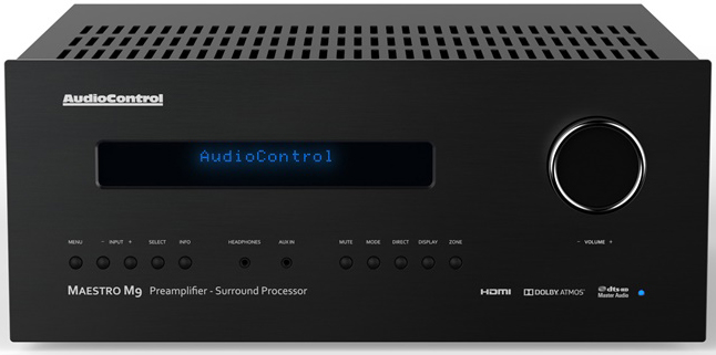 AudioControl Maestro M9 Surround Sound Processor - Front View