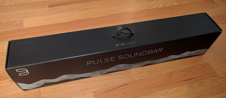 Bluesound PULSE Soundbar - Packaging