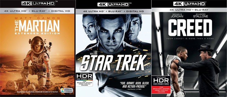 Ultra HD Blu-rays