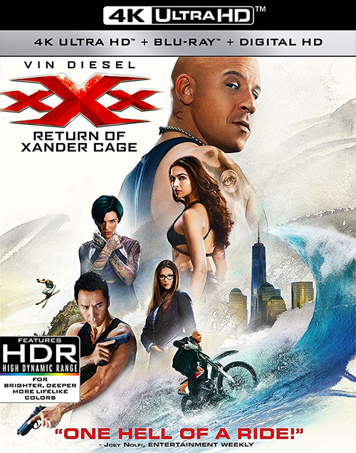 xXx: Return of Xander Cage - Movie Cover