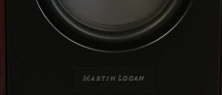MartinLogan Logo Below Speaker
