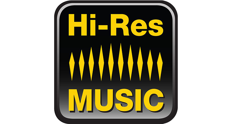 Official Hi-Res Music logo