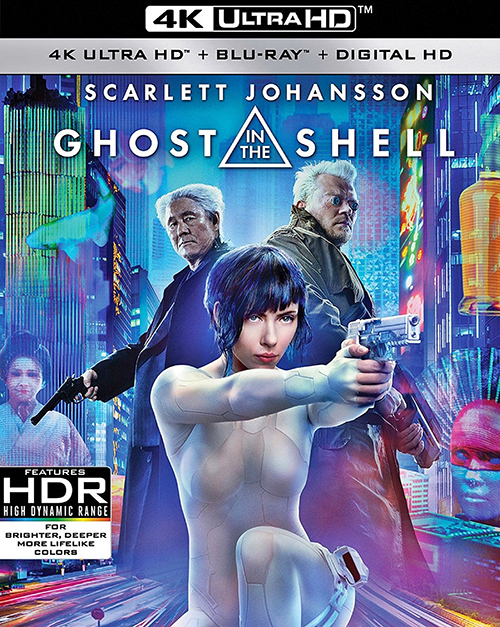 Ghost in the Shell - Movie Cover