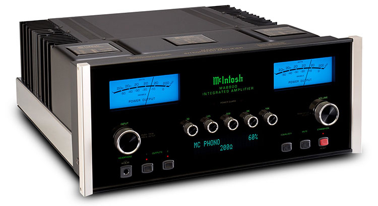 McIntosh MA8900 Stereo Integrated Amplifier - Angle View