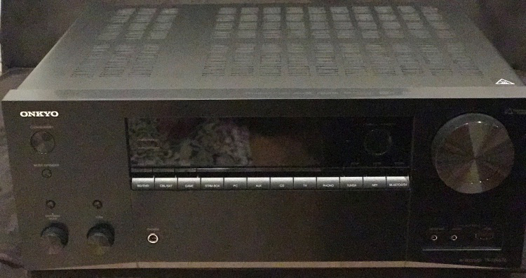 Onkyo TX-NR676 7.2-Channel Network A/V Receiver - Front View