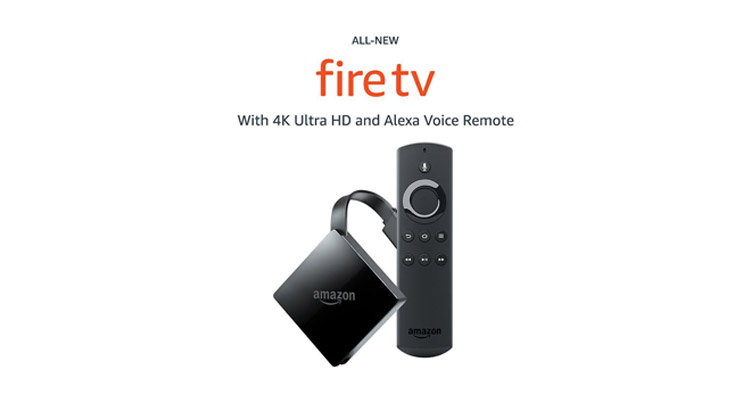 Amazon Fire TV With 4K Ultra HD