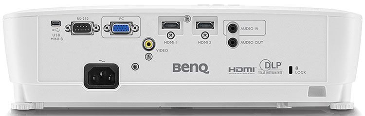 BenQ HT1070A 3D DLP Projector - Input Panel