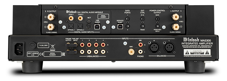 MA5300 Integrated Amplifier - Back