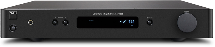 NAD C 338 Hybrid Digital Integrated Amplifier - Front