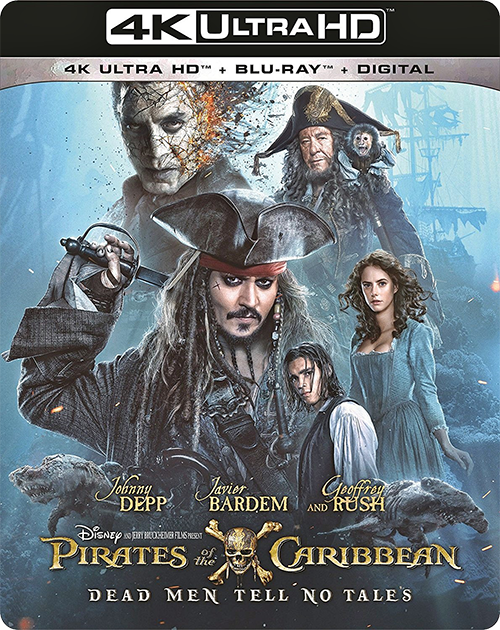 Pirates of the Caribbean: dead Men Tell No tales - Movie Cover