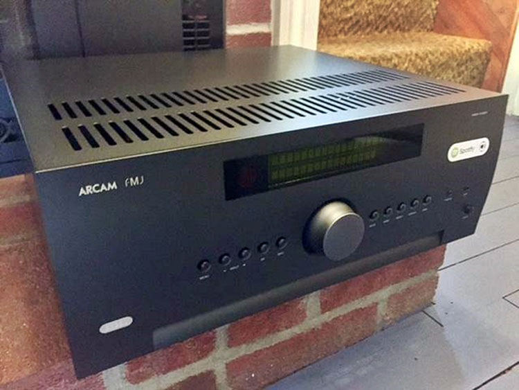 Arcam SR250 Stereo AV Receiver Angle View