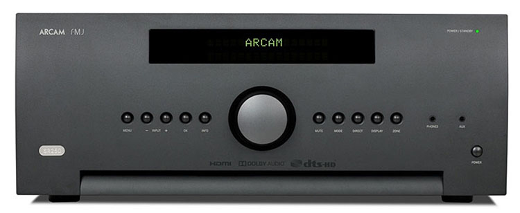 Arcam SR250 Stereo AV Receiver Front View