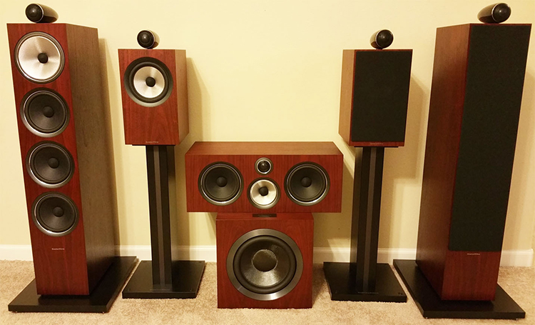 B&W 700 Series 2 speakers