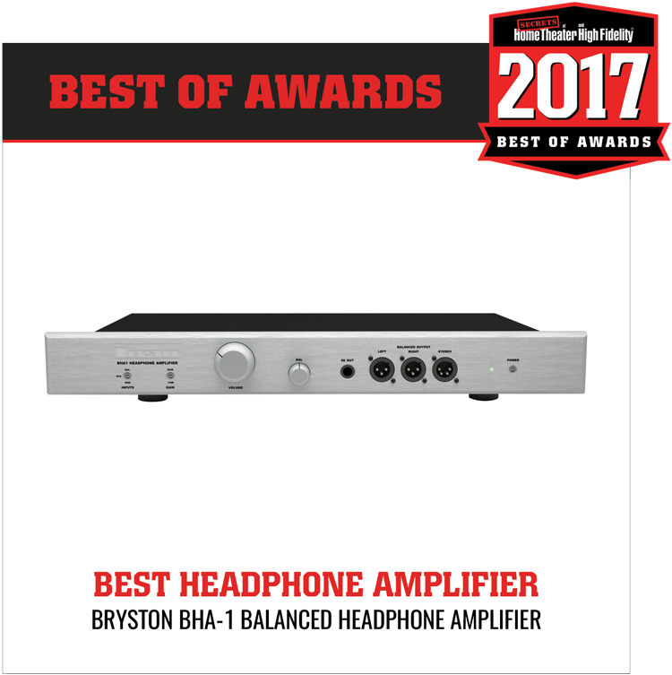Bryston BHA-1 Balanced Headphone Amplifier