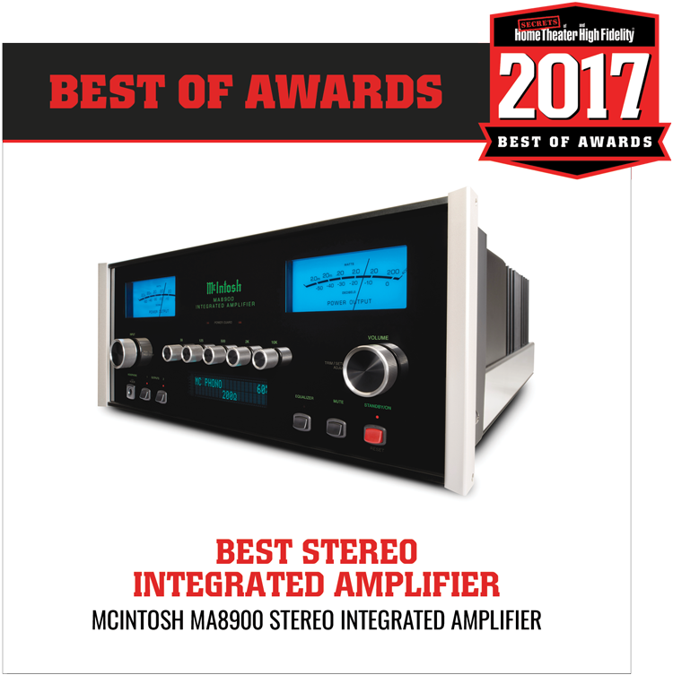 McIntosh MA8900 Stereo Integrated Amplifier