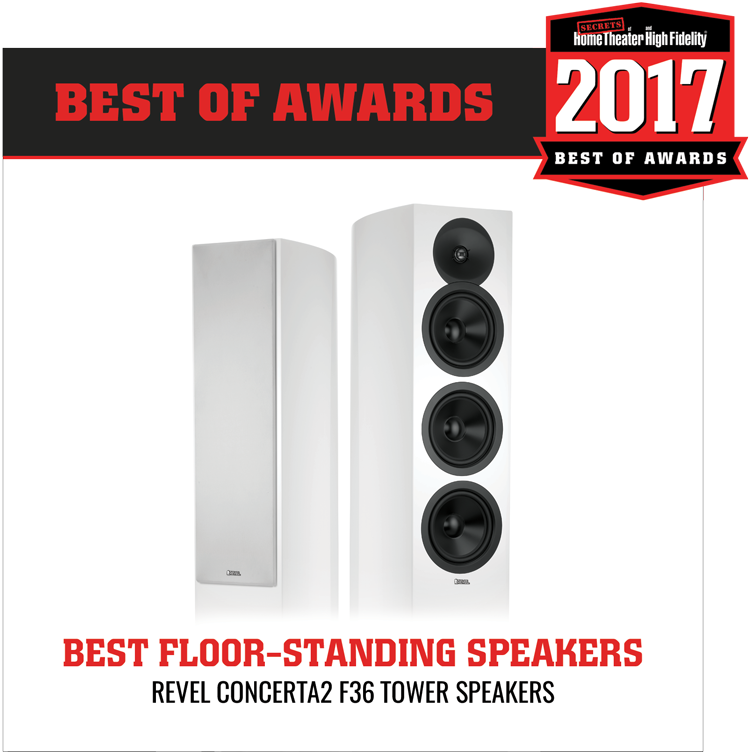 Revel Concerta2 F36 Tower Speakers