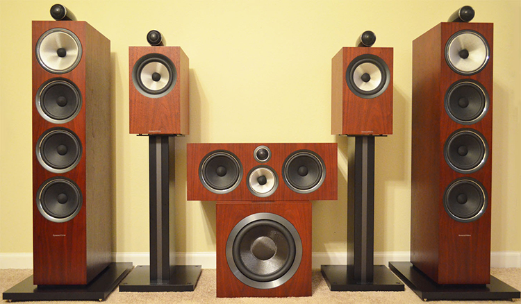 In de naam bibliotheek Bekritiseren Bowers & Wilkins 700 Series 2 Speaker System Review - HomeTheaterHifi.com