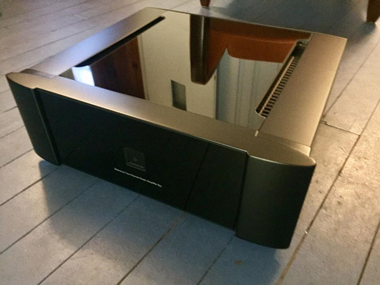 Meridian Reference 857 Amplifier Angle View