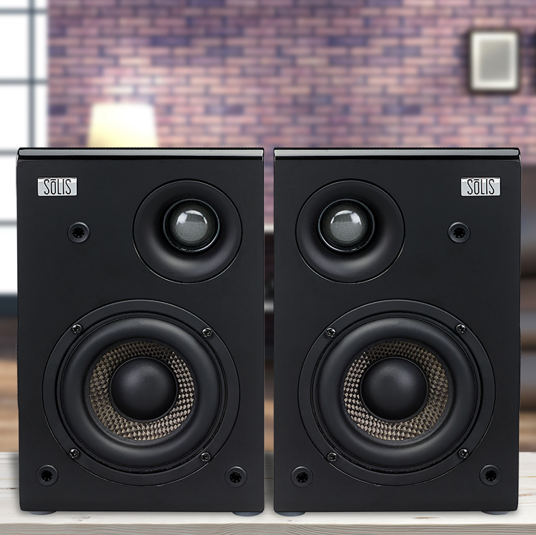 Solis Audio SO-8000 Stereo Bluetooth Vacuum Tube Audio System speakers