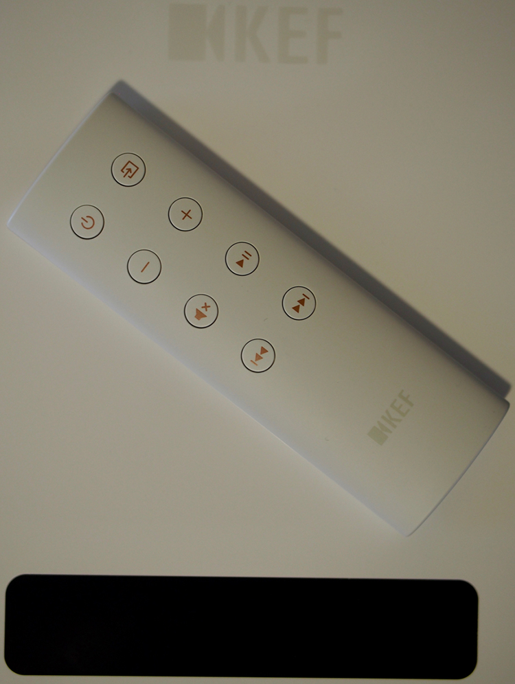 KEF LS50W Powered Music System Review Remotes