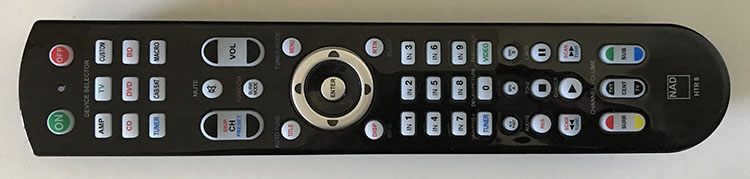 NAD T 777 V3 AV Surround Sound Receiver Remote