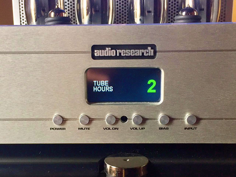 Audio Research VSi75 Integrated Amplifier Tube Hours