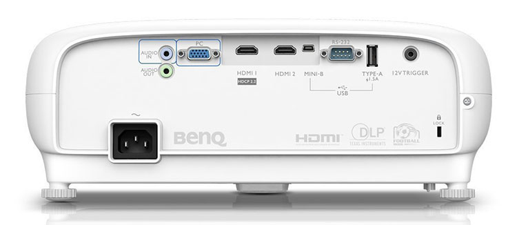 BenQ TK800 Ultra HD DLP Projector Inputs