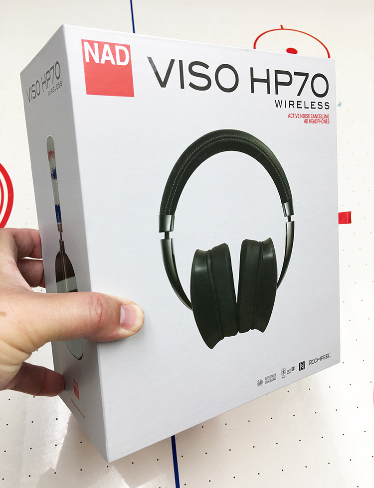 NAD VISO HP70 Retail Packaging