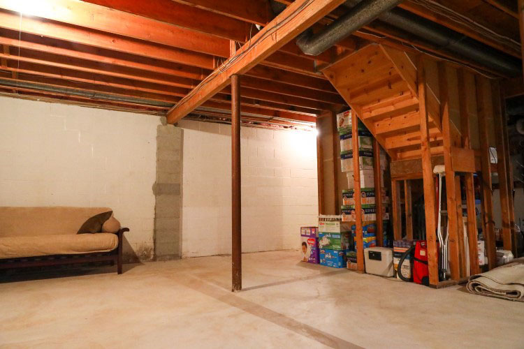 Lally Columns, How To Cover Lally Columns In Basement