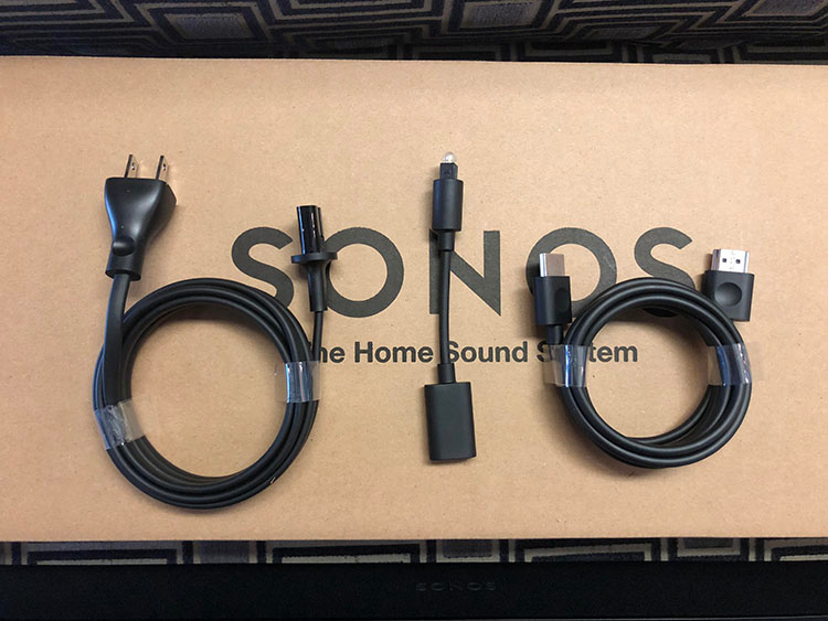 Sonos Beam Soundbar Cables