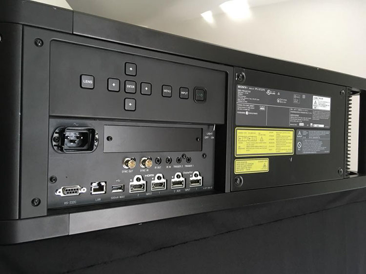 Sony VPL-GTZ270 4K SXRD Laser Projector Side Panel