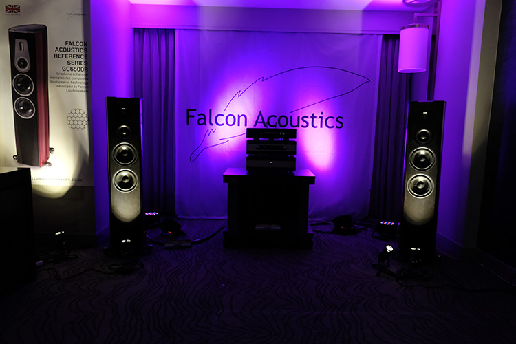 Falcon Acoustics Setup
