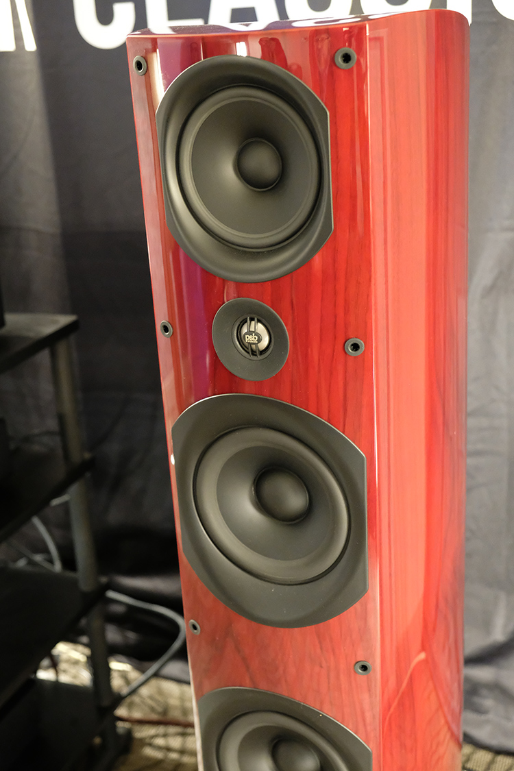 PSB Imagine T3 tower speakers close up