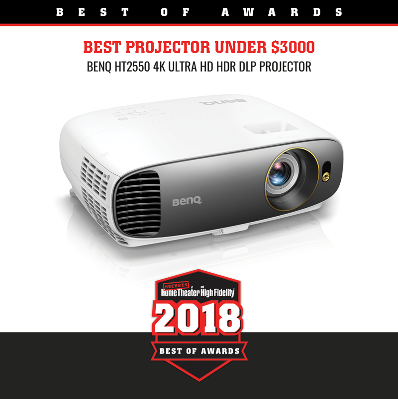 BenQ HT2550 4K Ultra HD HDR DLP Projector