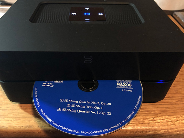bluesound with disk