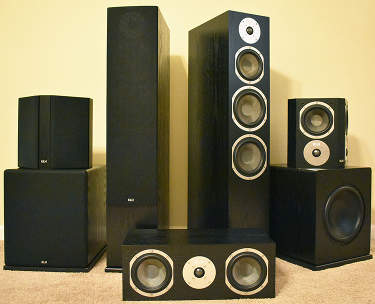 klh surround speakers