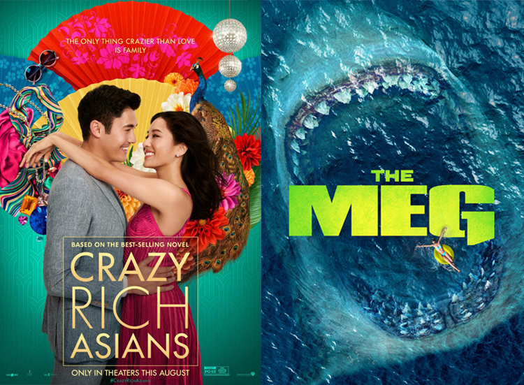 Crazy Rich Asians and The Meg