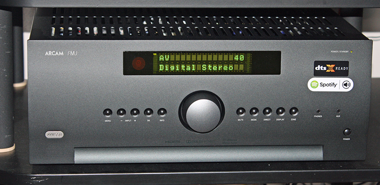 Klipsch RP-600M Loudspeakers Arcam Receiver