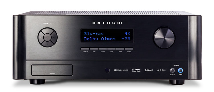 Anthem MRX 720 Audio