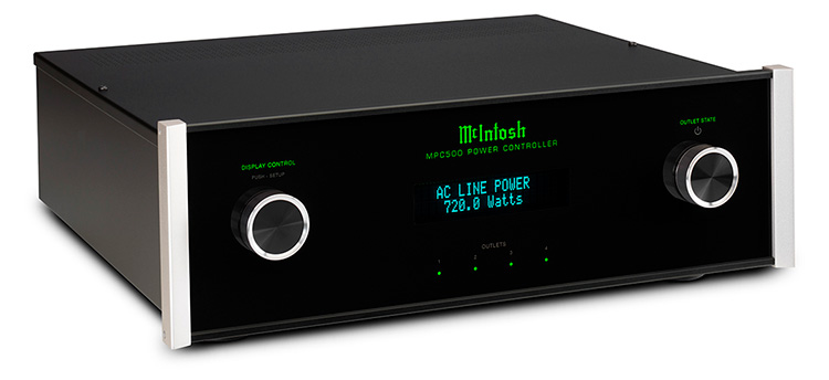 McIntosh Announces MPC500 Power Controller Sideview