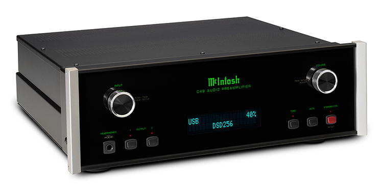 McIntosh Announces C49 Preamplifier Front